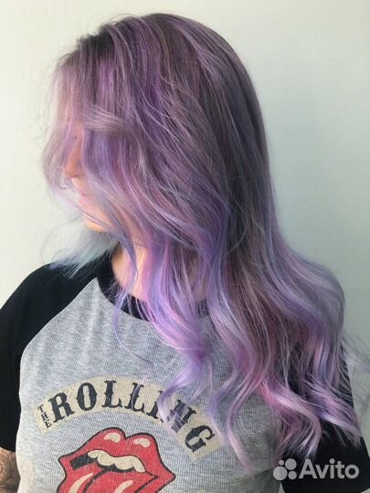 Цветное окрашивание волос