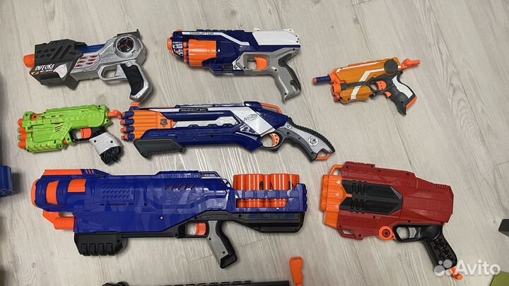 Nerf бластеры