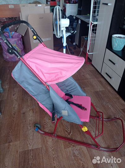 Санки коляска ника