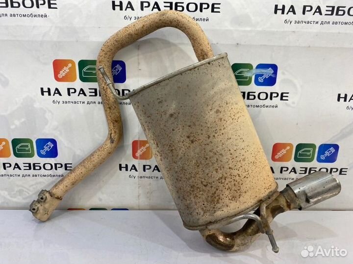 Глушитель задний Renault Duster HSM F4R 2012