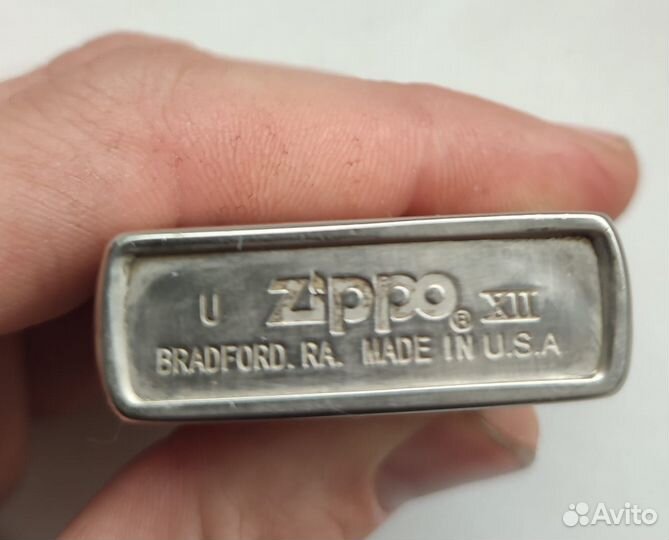 Zippo 12, 1996г, оригинал USA, бензиновая
