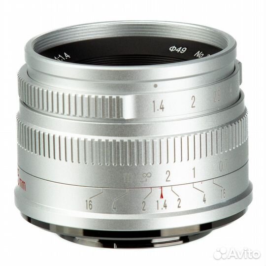 Объектив 7artisans 35mm F1.4 APS-C Fuji XMount сер