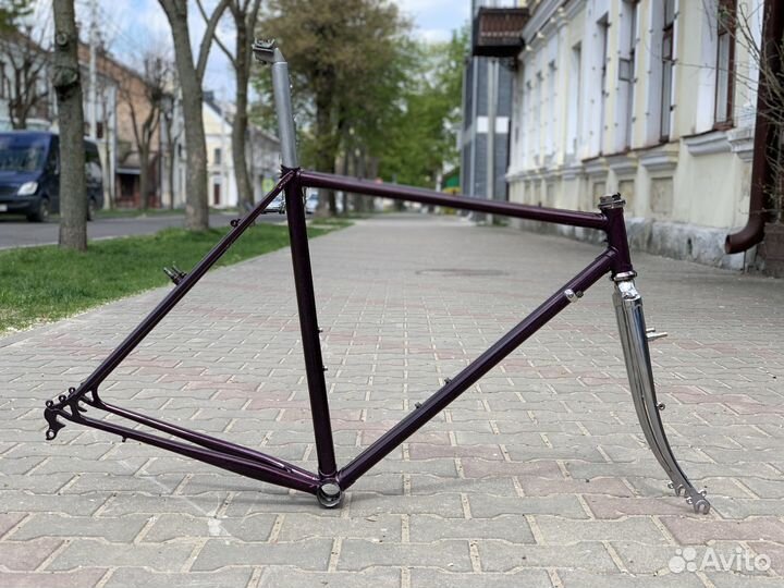 Шоссейные и трековые рамы(фреимсет) сталь,карбон