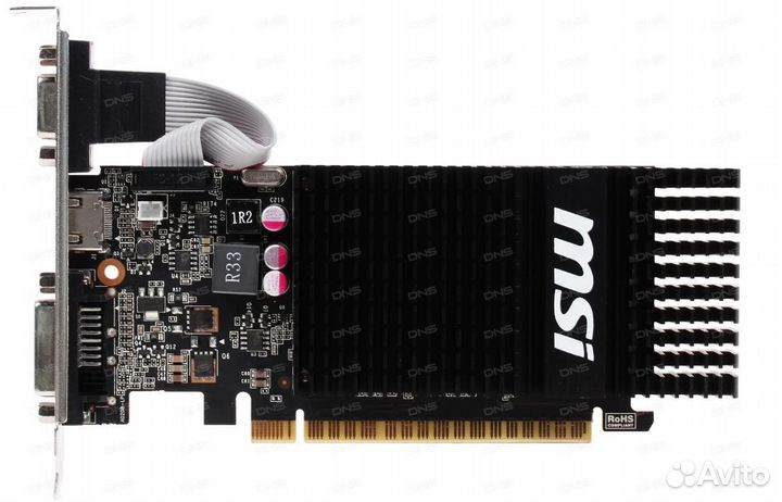 Видеокарта MSI GeForce GT710 2GB gddr5 5GHz Silent