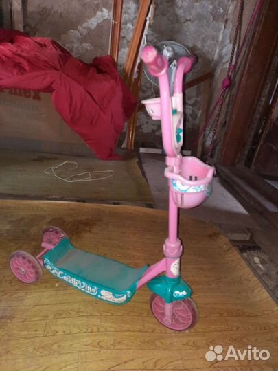 Самокат детский трехколесный