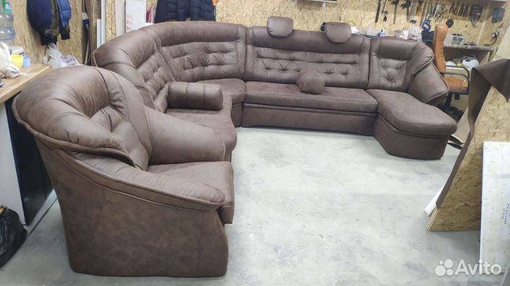 Перетяжка мягкой мебели