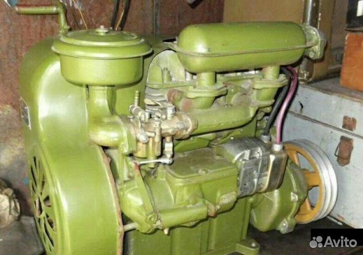Двигатель новый двух цилиндровый уд 2