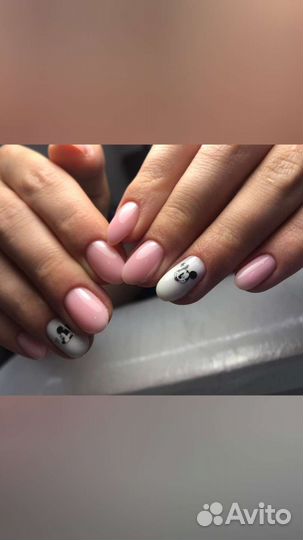 Маникюр с покрытием гель лак