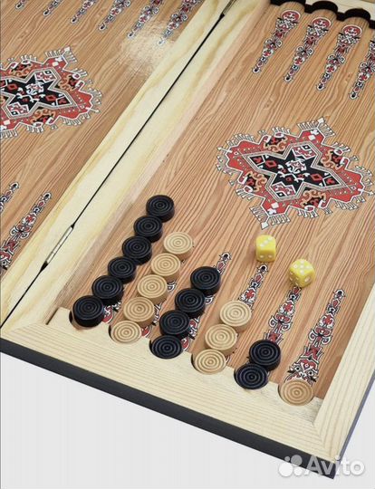 Нарды деревянные большие