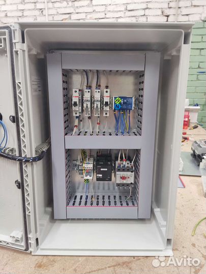 Щит управления нагревом фиберглассовый корпус