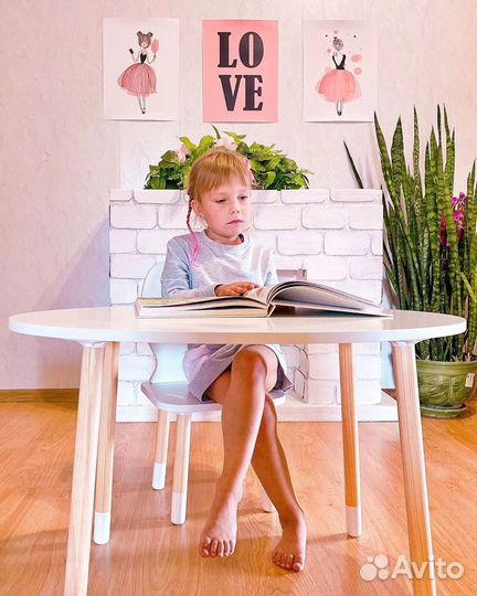 Стульчики - Зайчик, Мишка