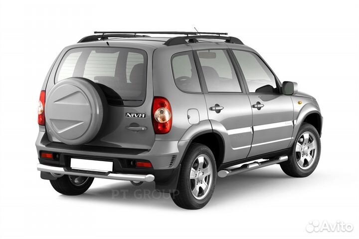 Рейлинг на крышу с поперечинами chevrolet Niva