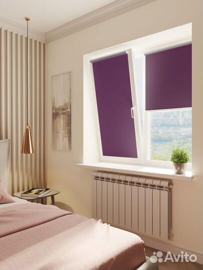 Рулонные шторы Бирюзовые RAL7556