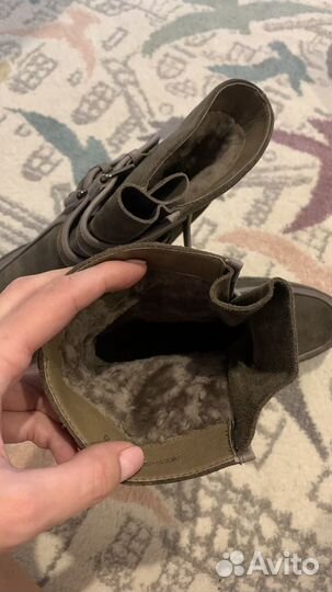 Ботильоны зимние 39