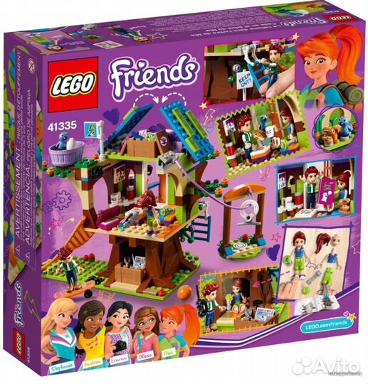 Lego friends домик мии на дереве