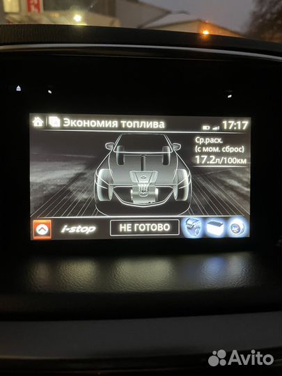 Отключение istop, mazda