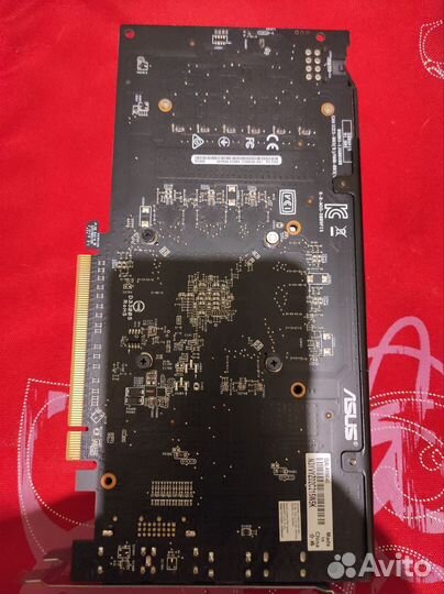 Видеокарта RX560 Asus 4гб