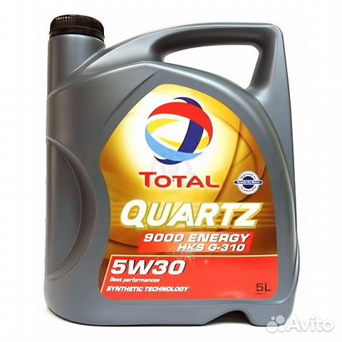 Total Quartz 9000 Energy HKS 5w30 A5 SM 5L+замена