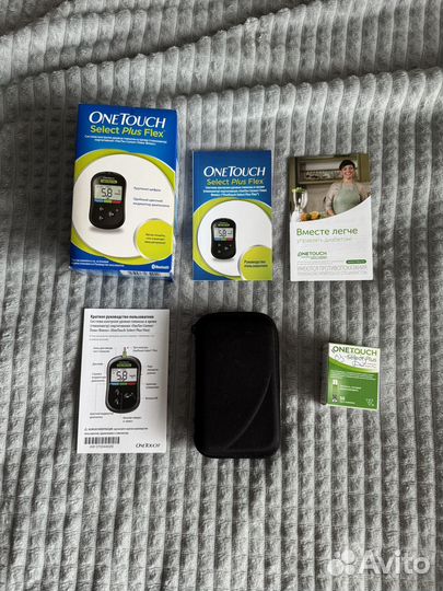Глюкометр one touch select plus flex