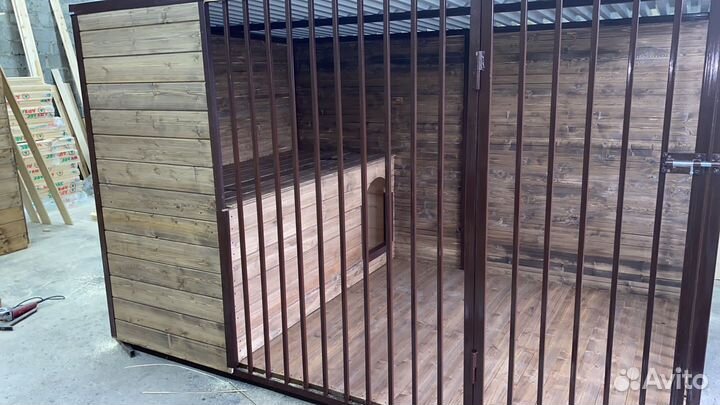 Изготовление вольеров и будок для собак