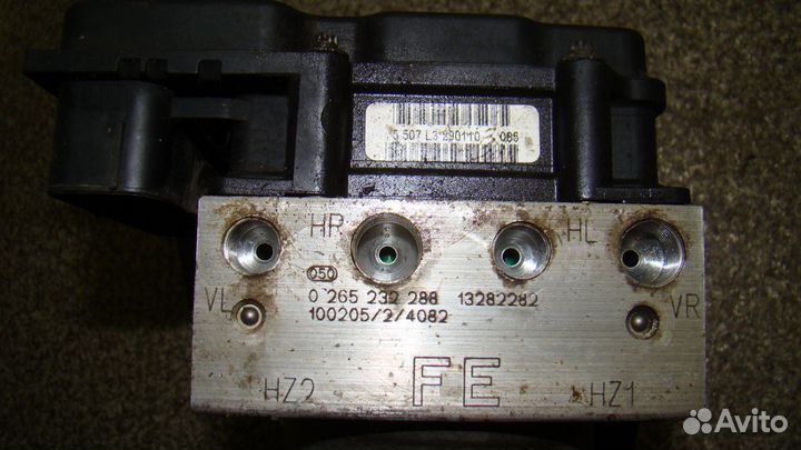 Блок ABS (насос) Opel Corsa D