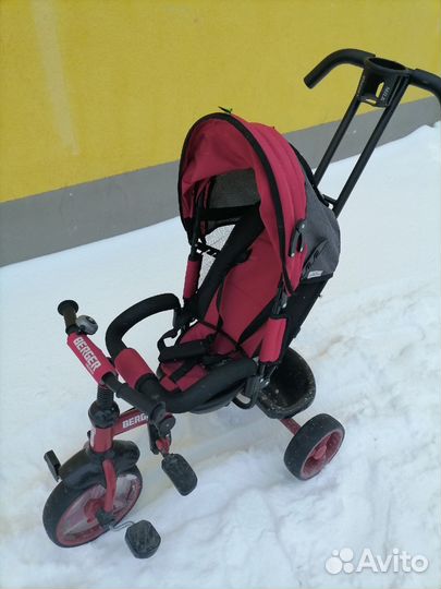 Велосипед с родительской ручкой