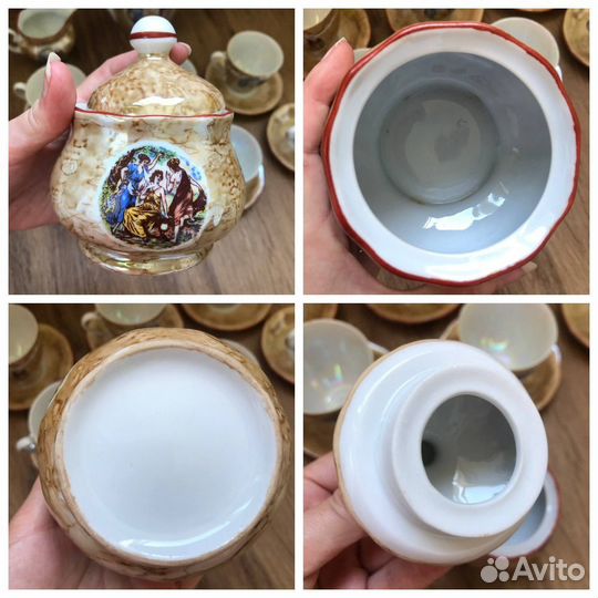 Чайный сервиз Мадонна 15 предметов фарфор