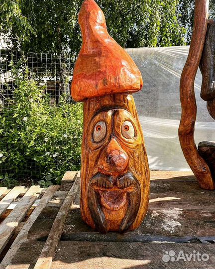 Деревянные скульптуры