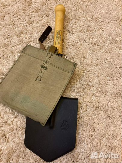 Малая саперная лопатка, с чехлом