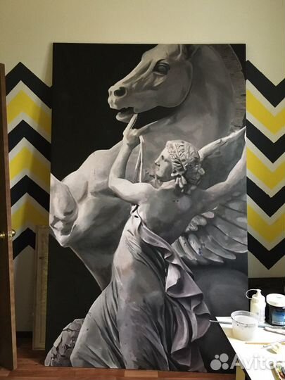 Роспись стен, интерьерные картины