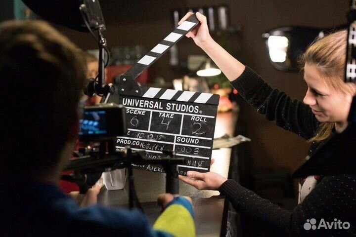 Кинохлопушка для киносъёмки реалистичная