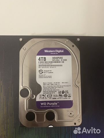 WD purple 4TB (WD40purz)