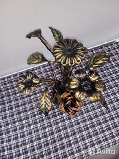 Подсвечник кованный