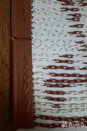 Декоративная штора на дверной проём