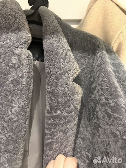 Шуба из овечьей шерсти 48