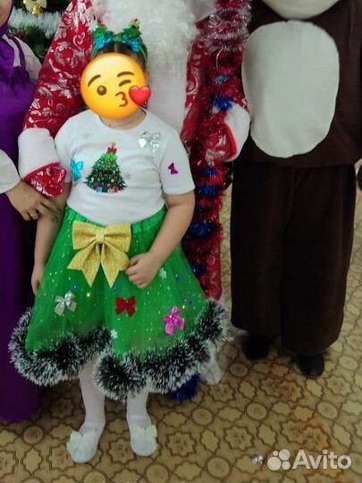 Продам костюм ёлка. Размер 134-146