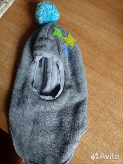 Шапка шлем,зима