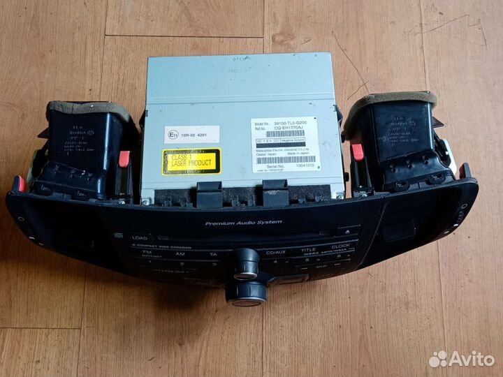 Штатная магнитола Honda Accord 8