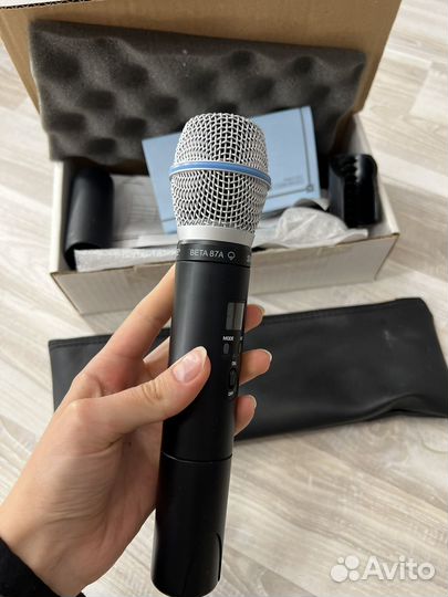 Студийный микрофон Shure Beta 87A оригинал