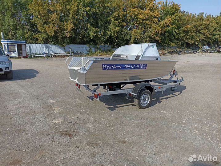 WyatBoat 390 DCM высокий борт + Прицеп 4.2