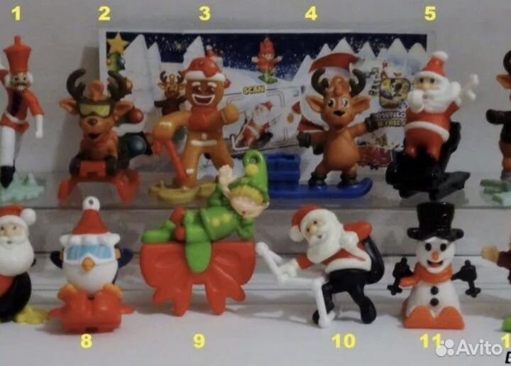 Киндер новый год обмен