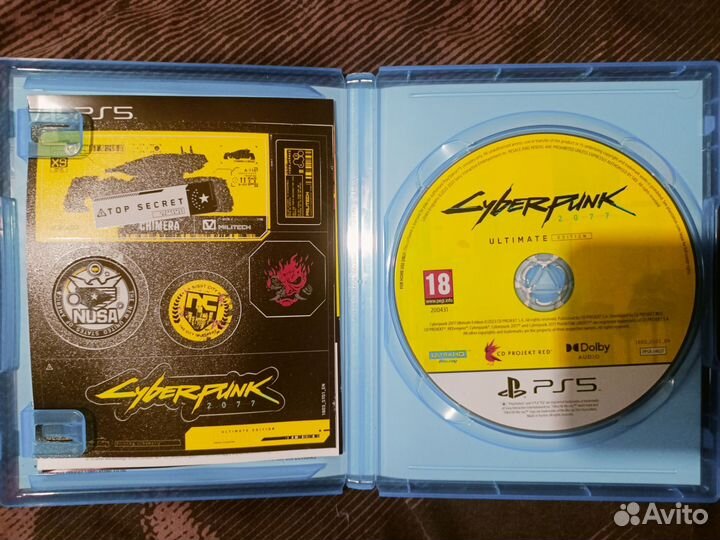 Cyberpunk 2077 ps5 диск