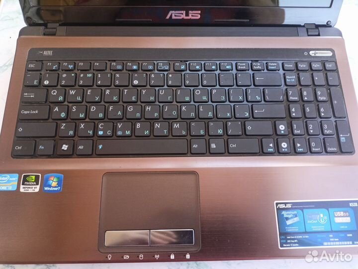 Ноутбук asus k53sc