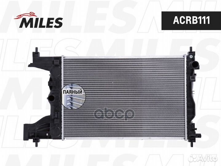 Радиатор chevrolet cruze 1.6 10- MT паяный acrb