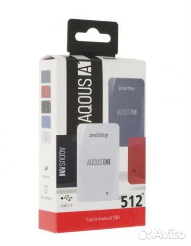 Внешний SSD SmartBuy A1 Aqous на 512GB