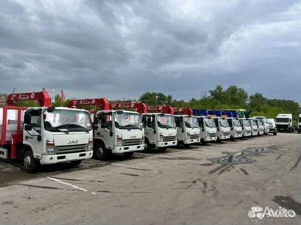 JAC N90 с КМУ, 2024