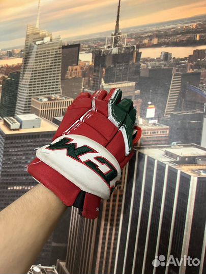 Перчатки CCM Pro stock сборная Беларуси