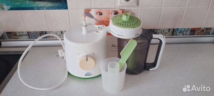 Пароварка блендер philips avent