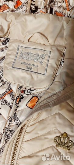 Куртка для девочки демисезонная 146