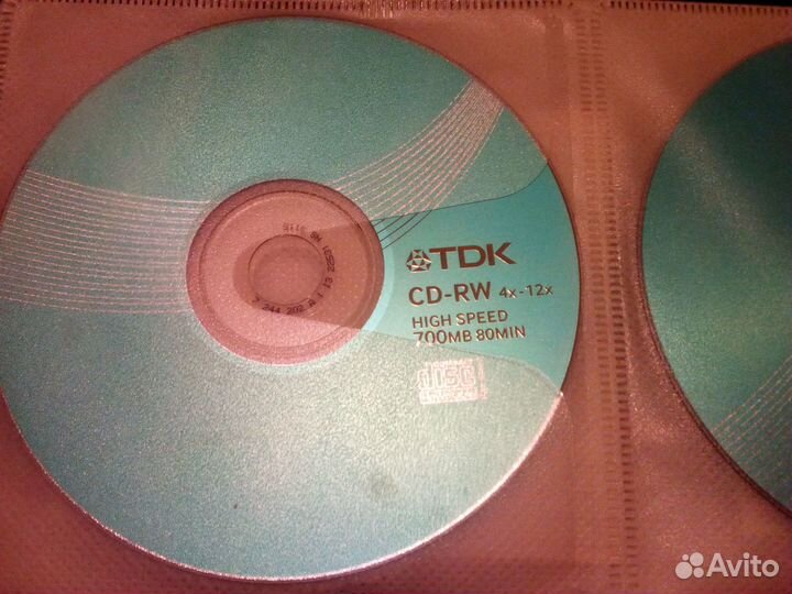 50 штук многоразовых дисков - TDK, Verbatim, SC